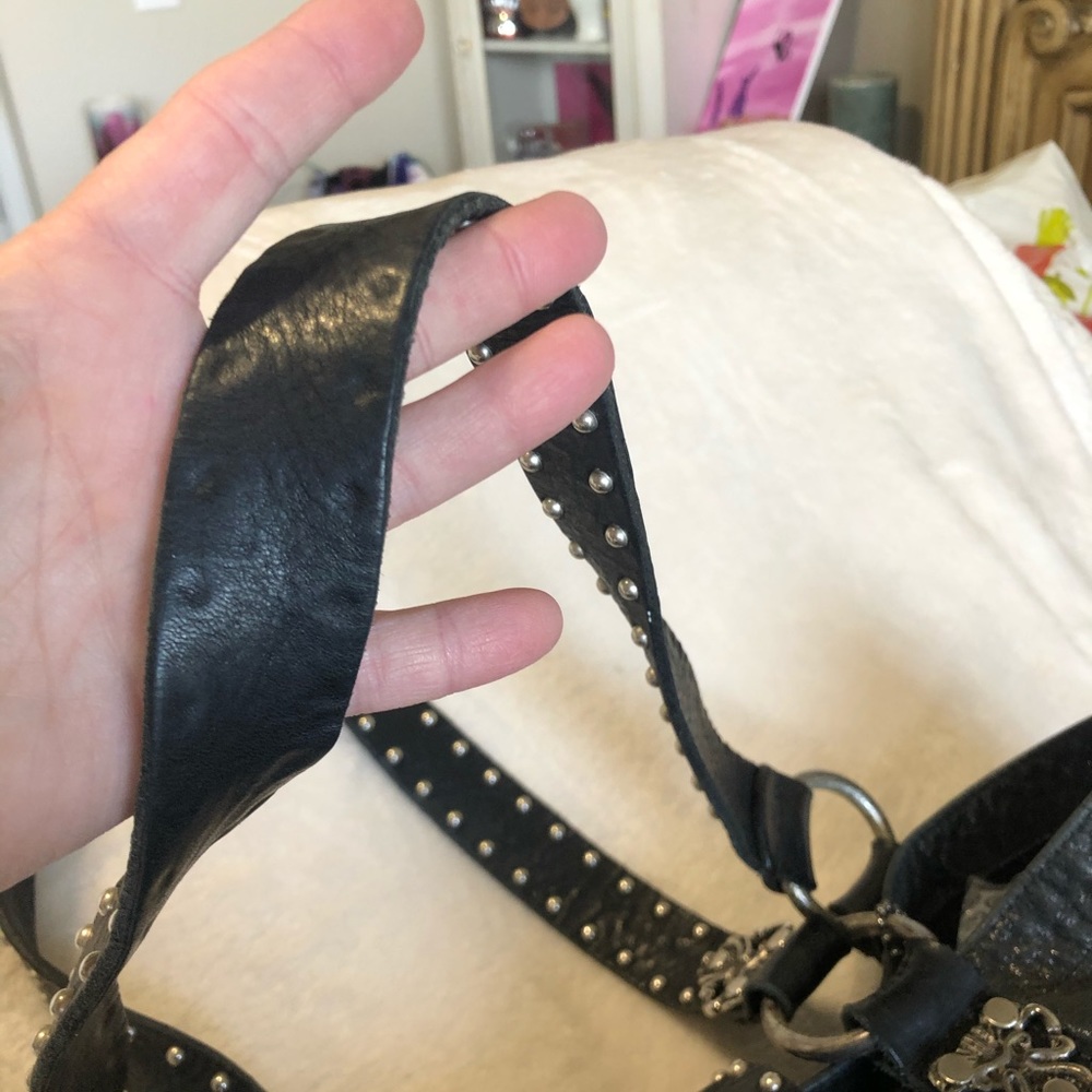 Leatherock USA black n silver bag - Picture 13 of 13